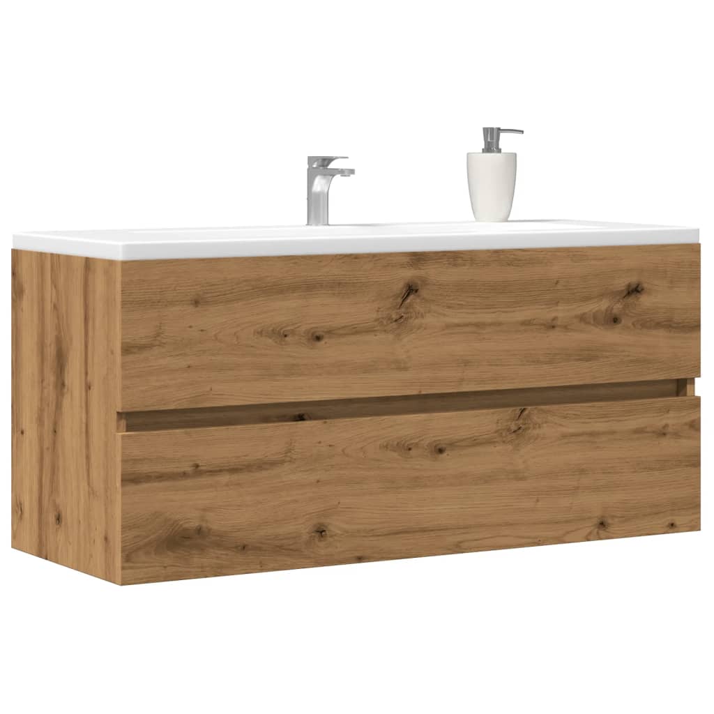 Washbasin cabinet Artisan oak 100x38.5x45 cm wood material