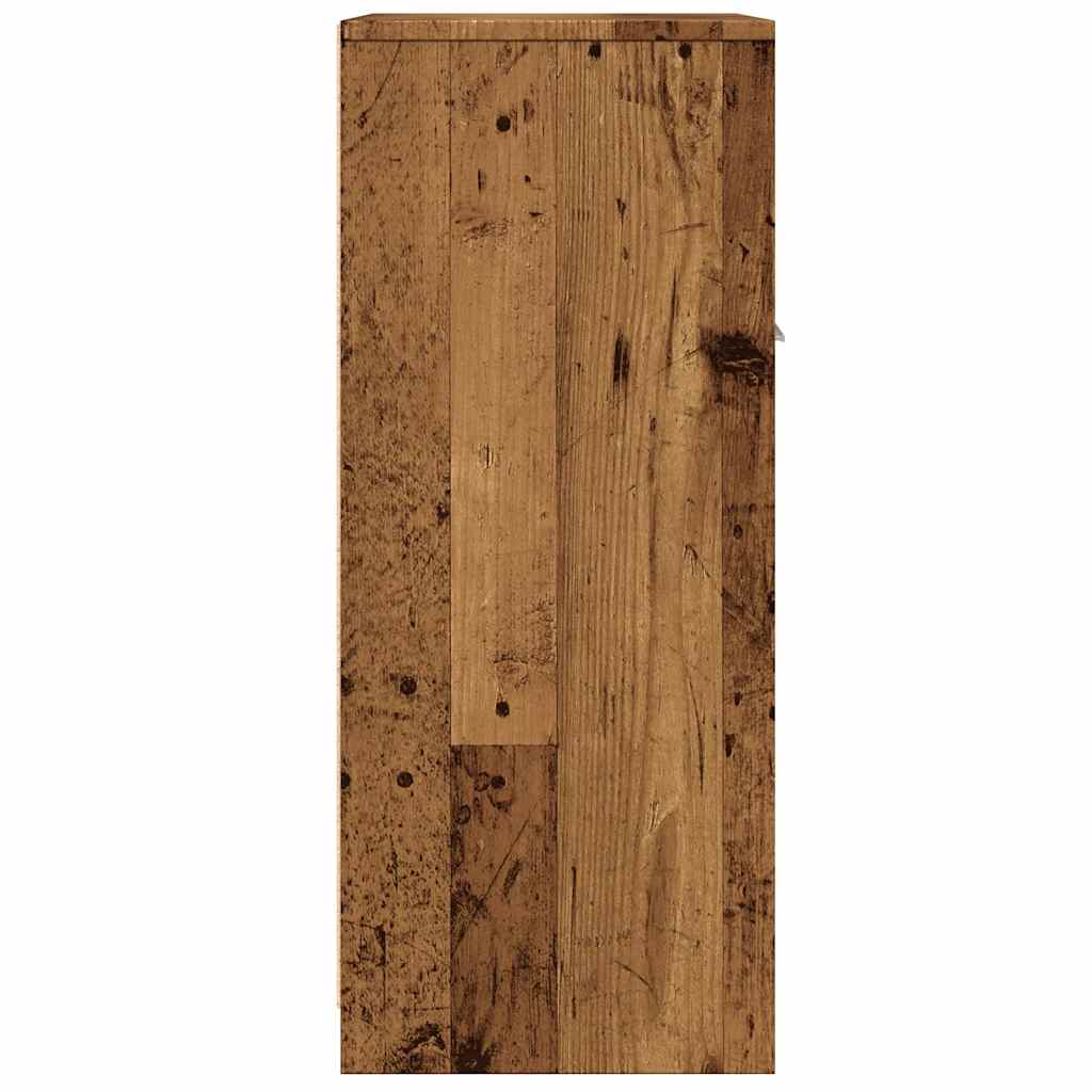 Bathroom cabinet old wood look 60x33x80 cm wood material