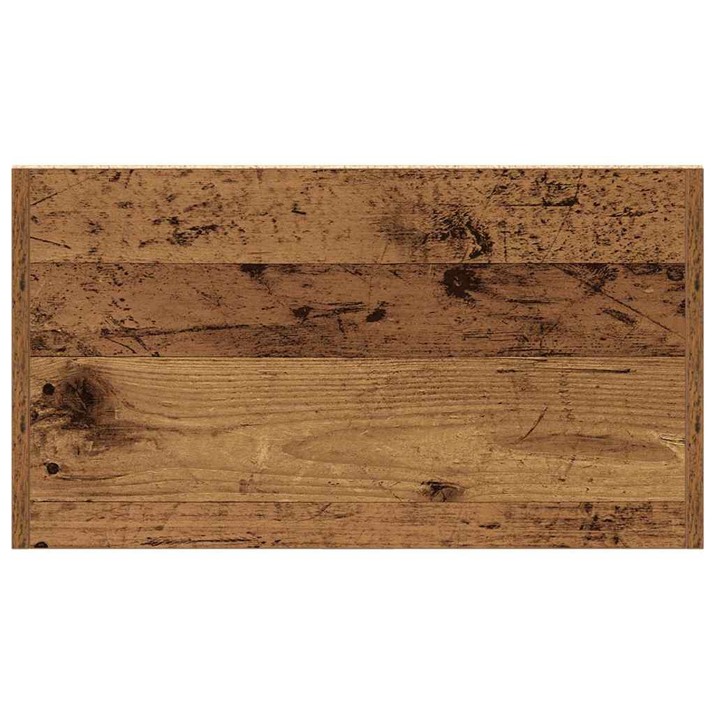 Badschrank Altholz-Optik 60x33x80 cm Holzwerkstoff