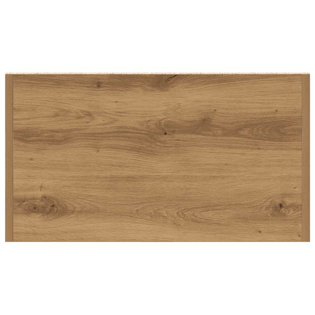 Badschrank Artisan-Eiche 60x33x80 cm Holzwerkstoff