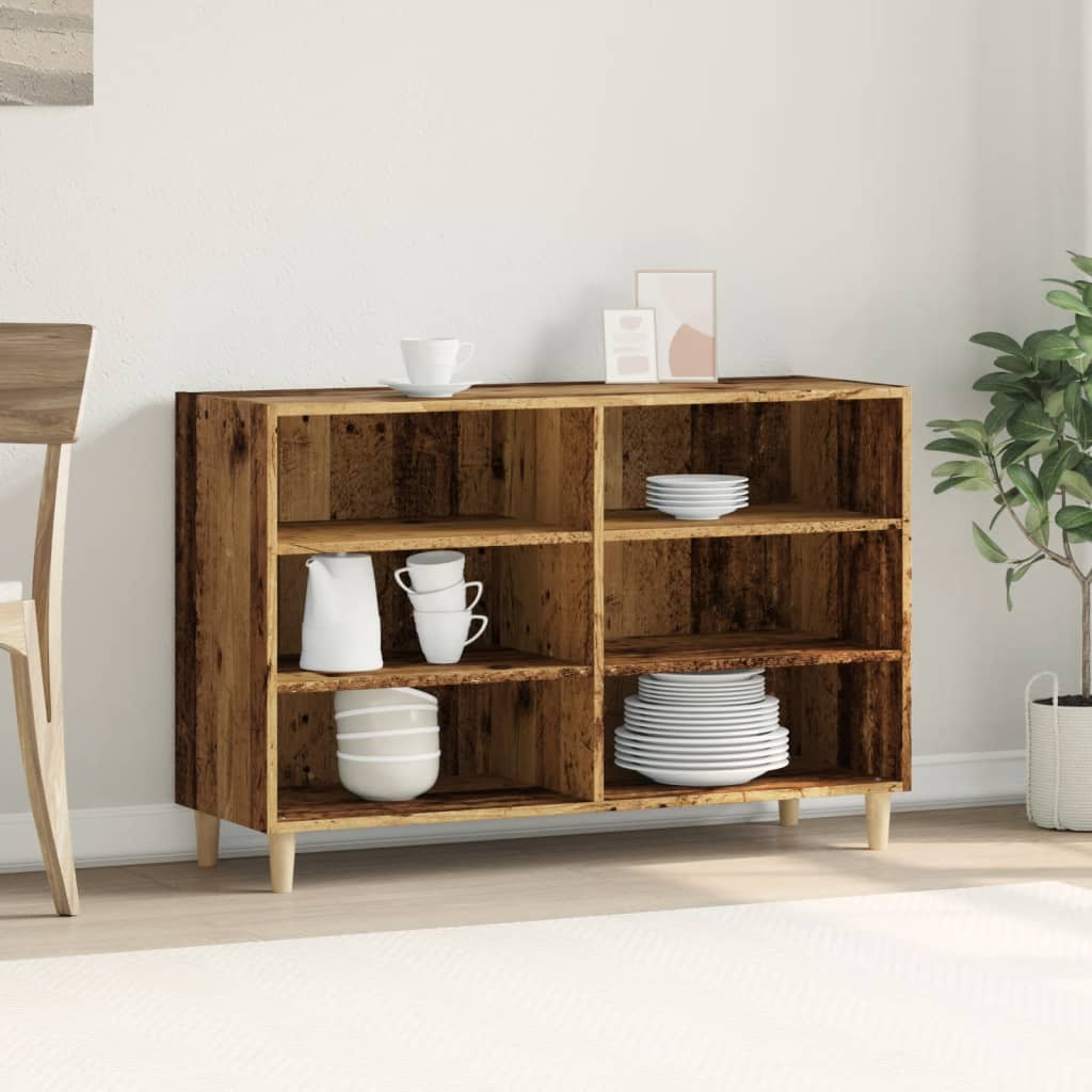 Sideboard old wood look 103.5x35x70 cm wood material