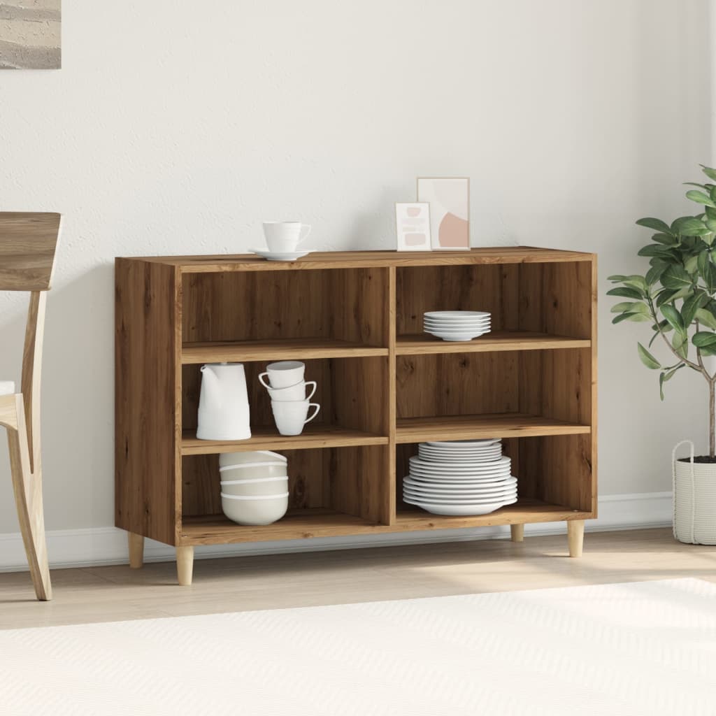 Sideboard Artisan Oak 103.5x35x70 cm Wood Material