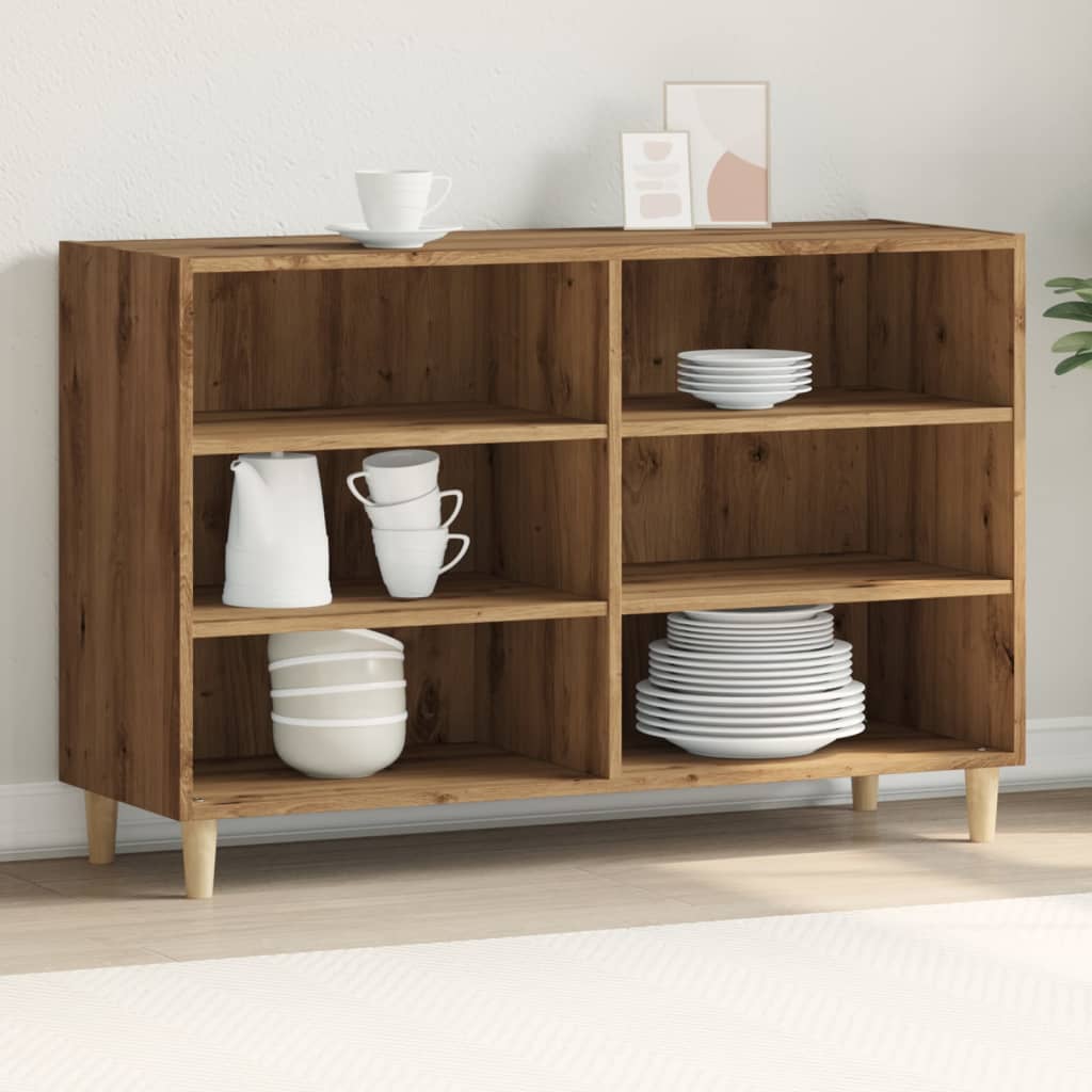 Sideboard Artisan Oak 103.5x35x70 cm Wood Material