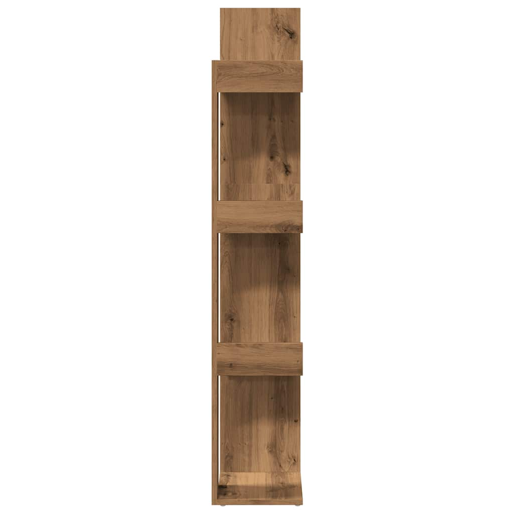 Bookshelf Artisan Oak 86x25.5x140 cm Wood Material