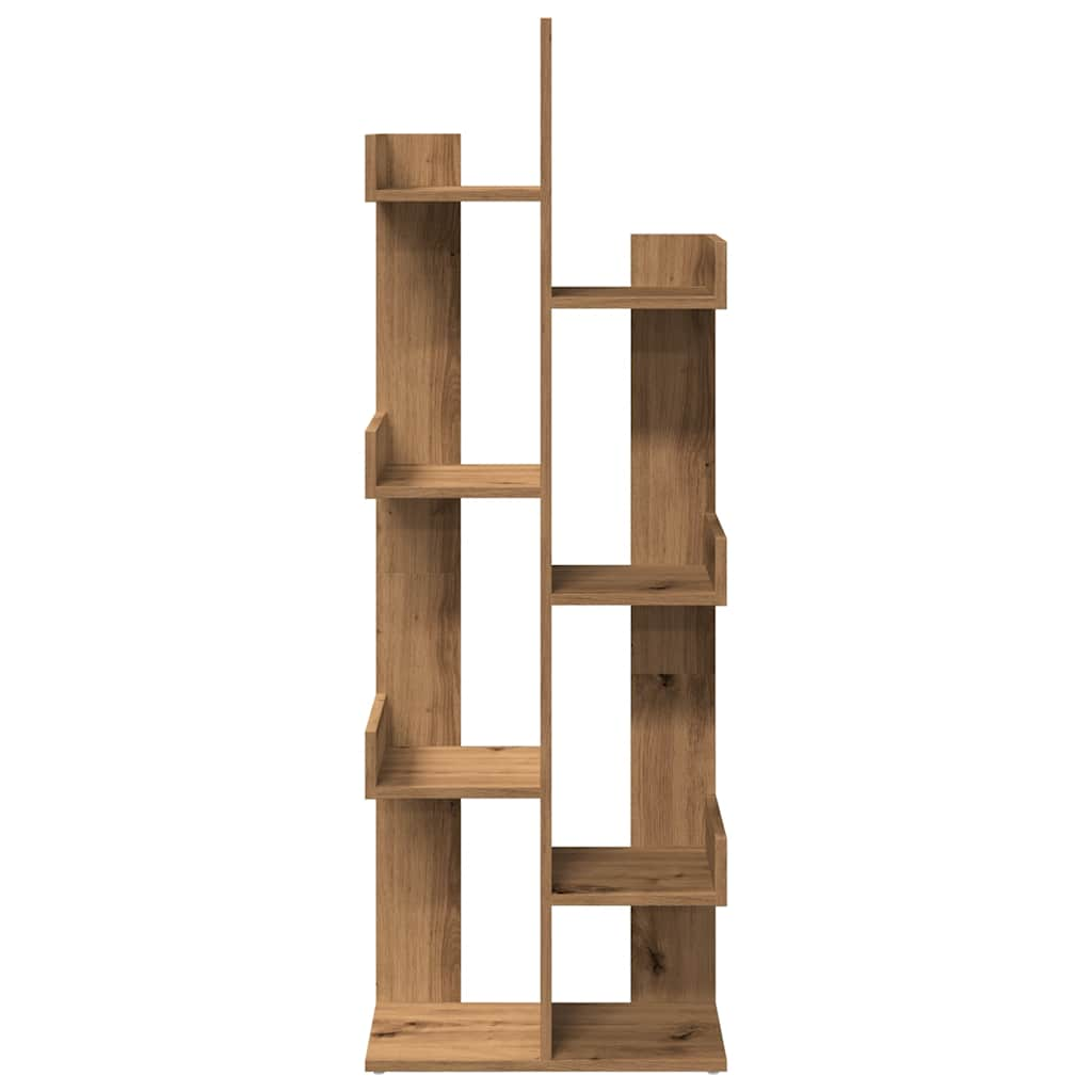 Bookshelf Artisan Oak 48x25.5x140 cm Wood Material