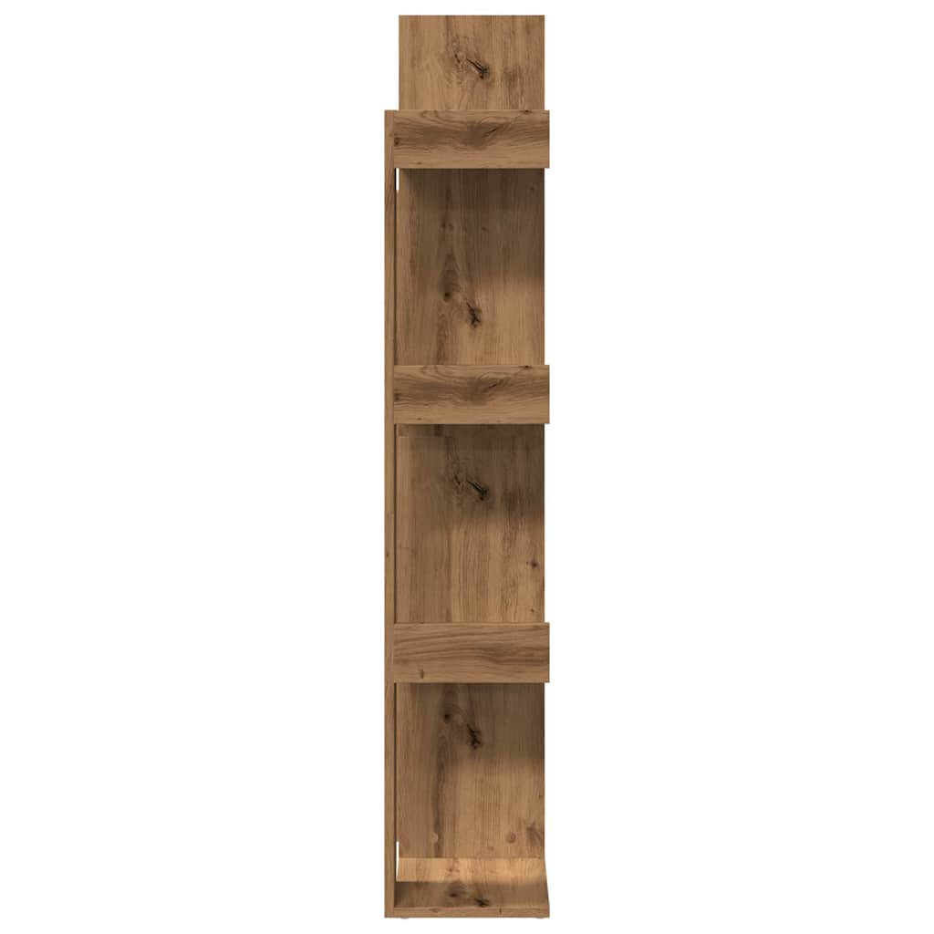 Bookshelf Artisan Oak 48x25.5x140 cm Wood Material