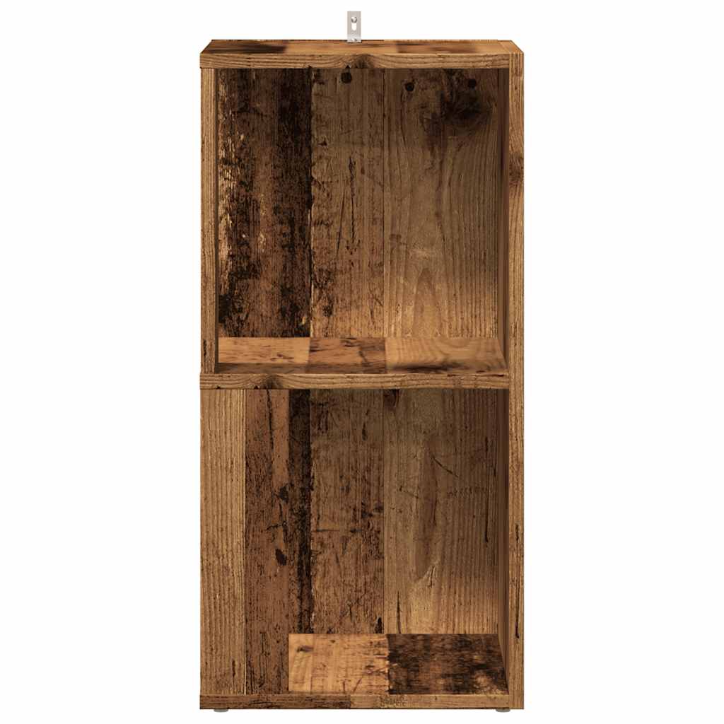 Eckregal Altholz-Optik 33x33x67 cm Holzwerkstoff