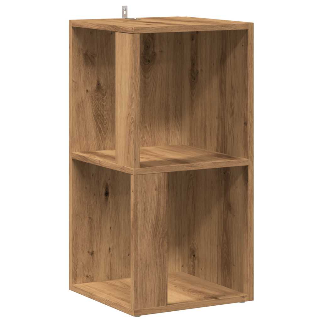 Corner shelf Artisan oak 33x33x67 cm wood material