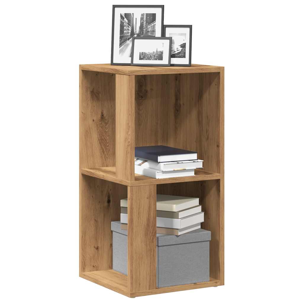 Corner shelf Artisan oak 33x33x67 cm wood material