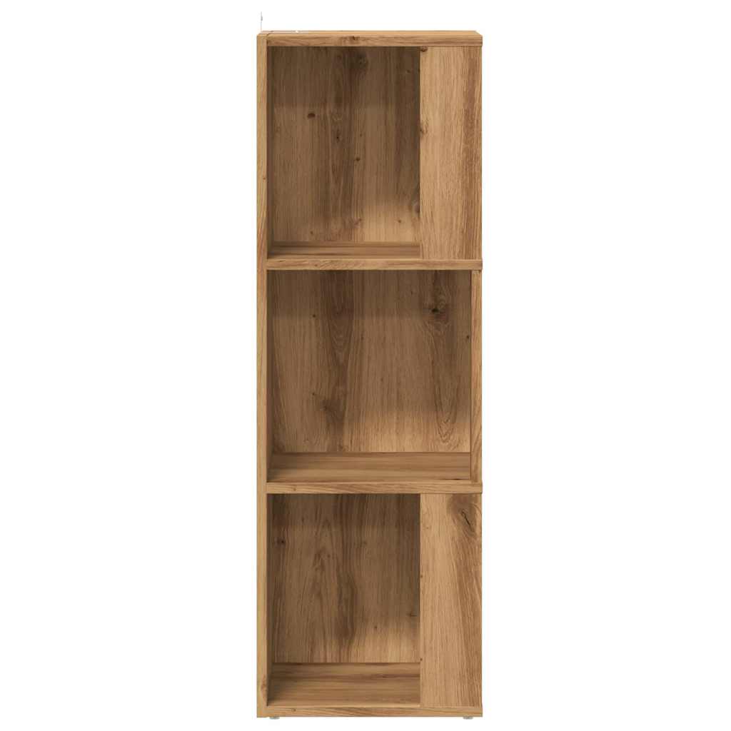 Corner shelf Artisan oak 33x33x100 cm wood material