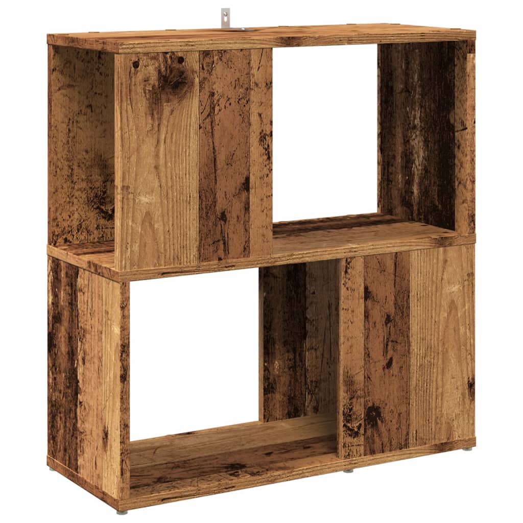 Bücherregal Altholz-Optik 60x24x63 cm Holzwerkstoff