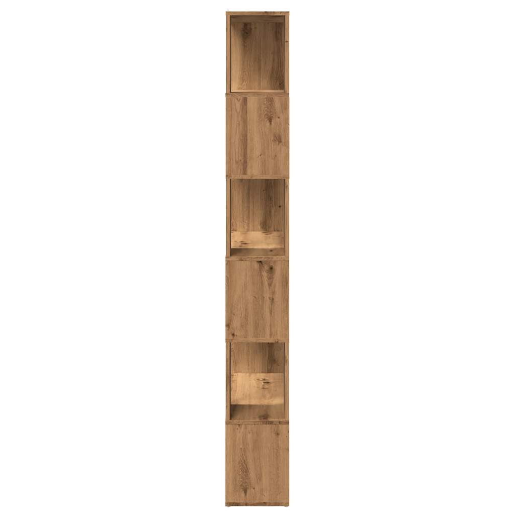 Bookshelf/Room Divider Artisan Oak 80x24x186 cm