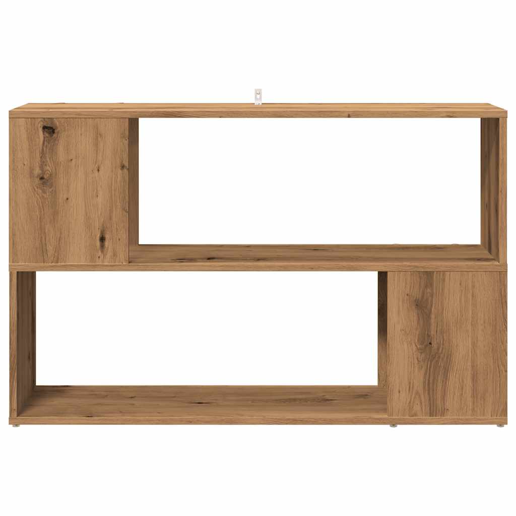 Bookshelf Artisan Oak 100x24x63 cm Wood Material