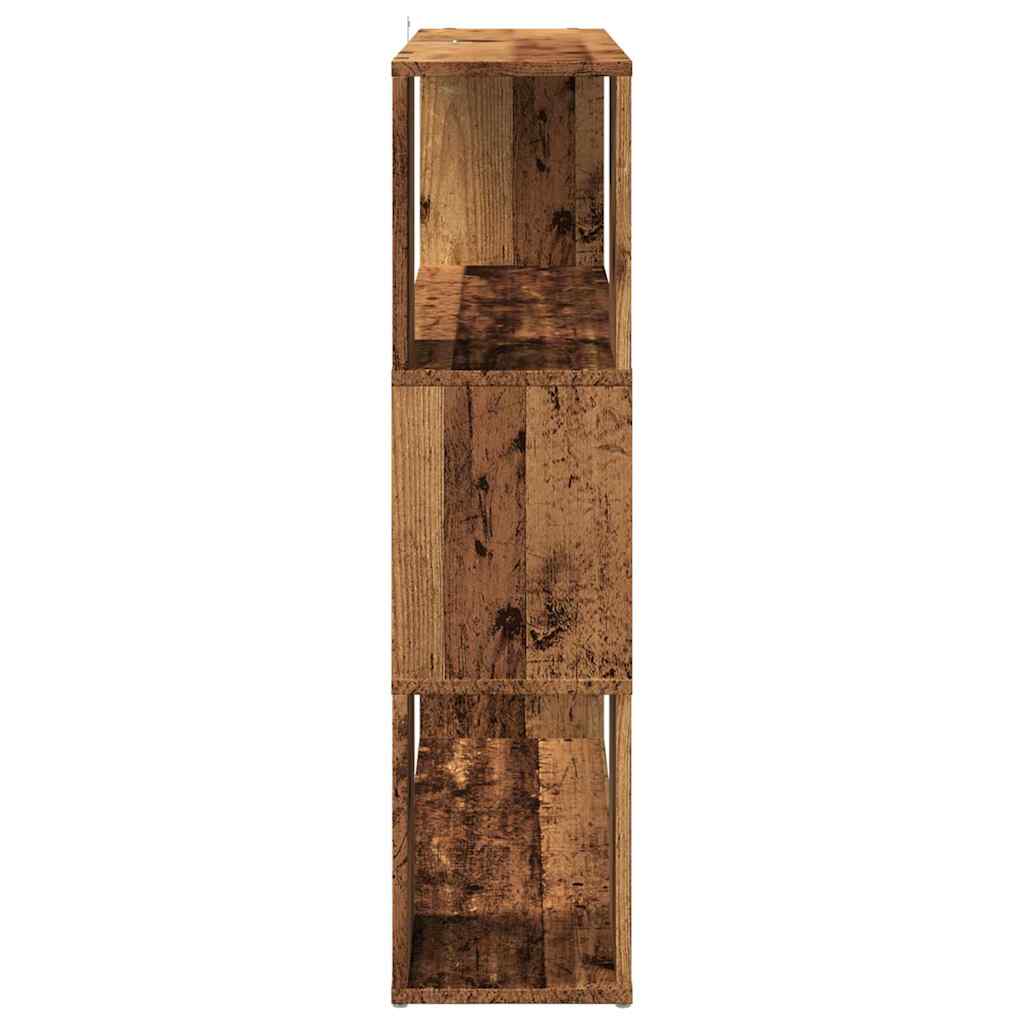 Bookshelf/room divider old wood look 100x24x94 cm