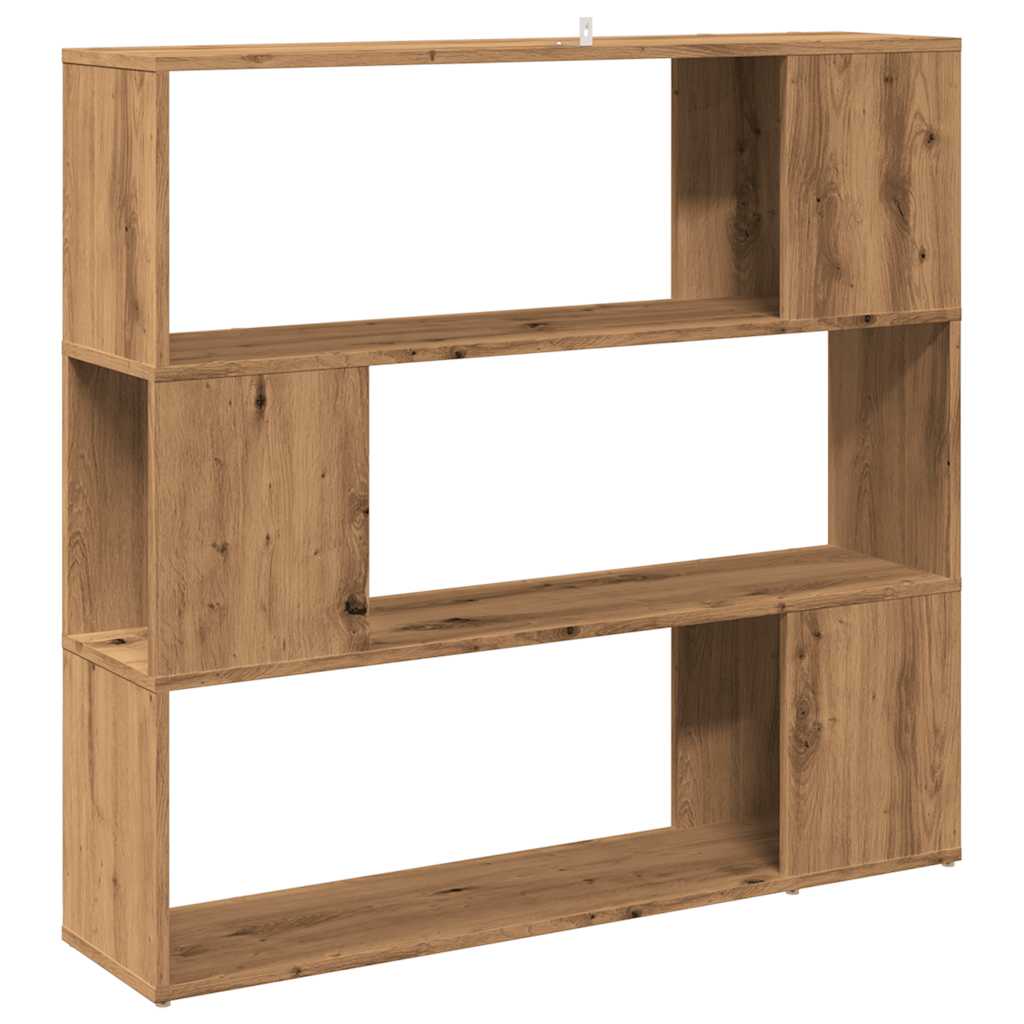 Bookshelf/Room Divider Artisan Oak 100x24x94 cm