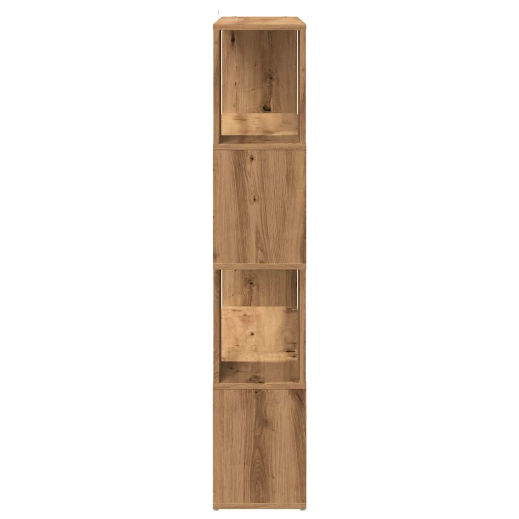 Bookshelf/Room Divider Artisan Oak 100x24x124.5 cm