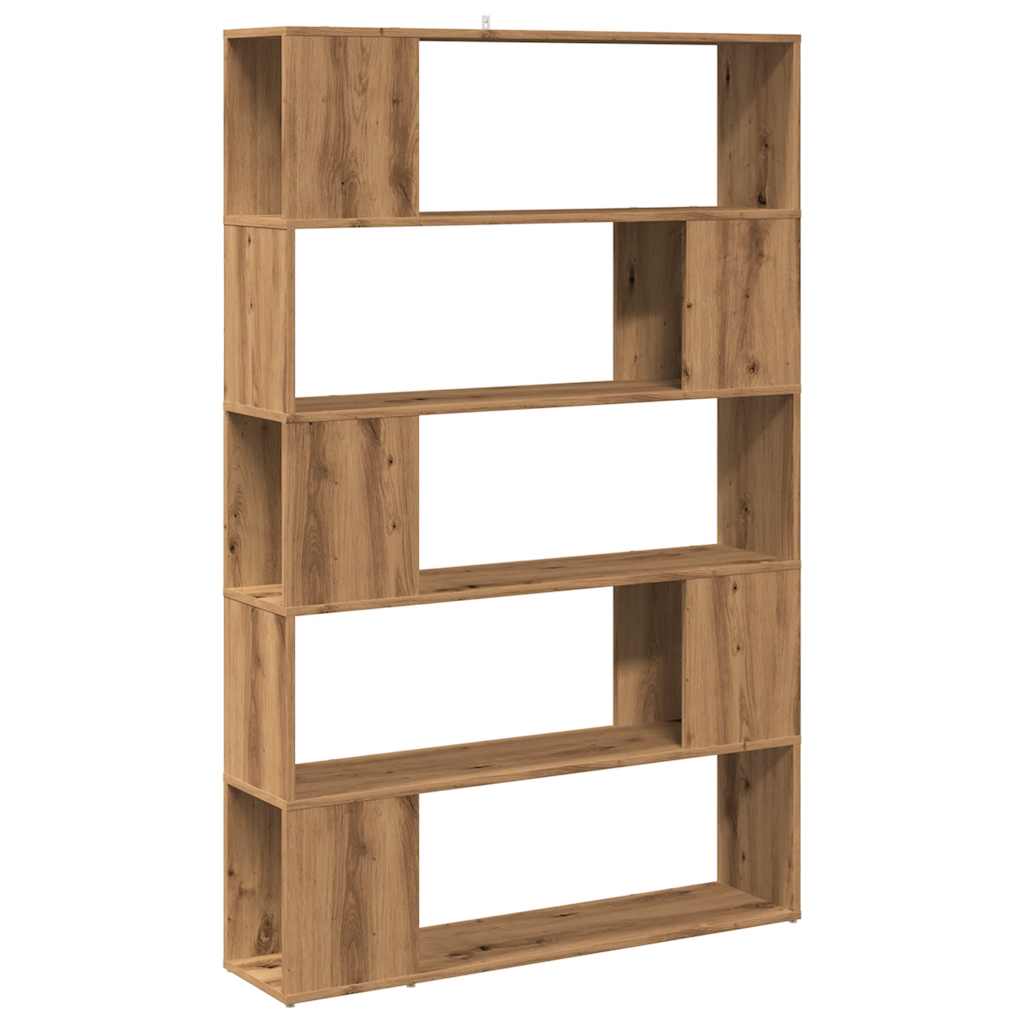 Bookshelf/Room Divider Artisan Oak 100x24x155 cm