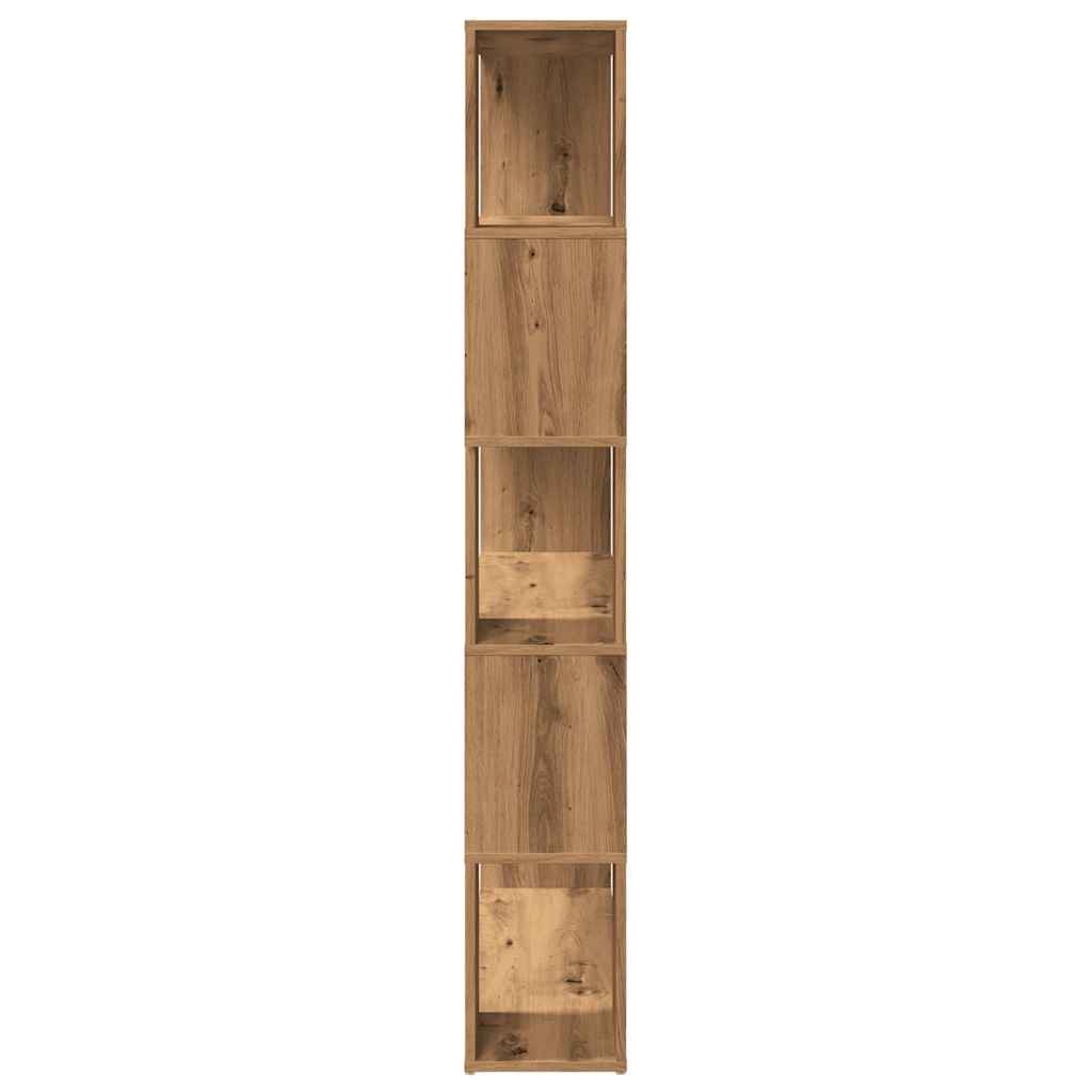 Bookshelf/Room Divider Artisan Oak 100x24x155 cm