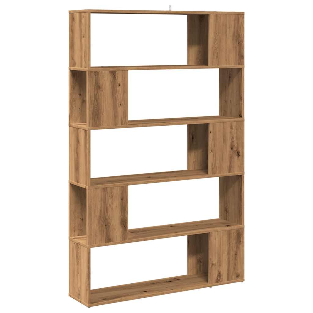 Bookshelf/Room Divider Artisan Oak 100x24x155 cm