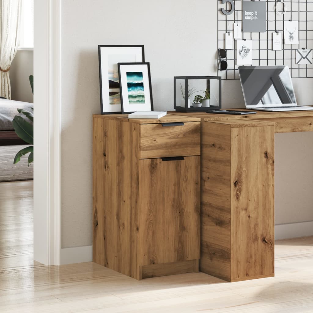 Büroschrank Artisan-Eiche 33x50x75 cm Holzwerkstoff