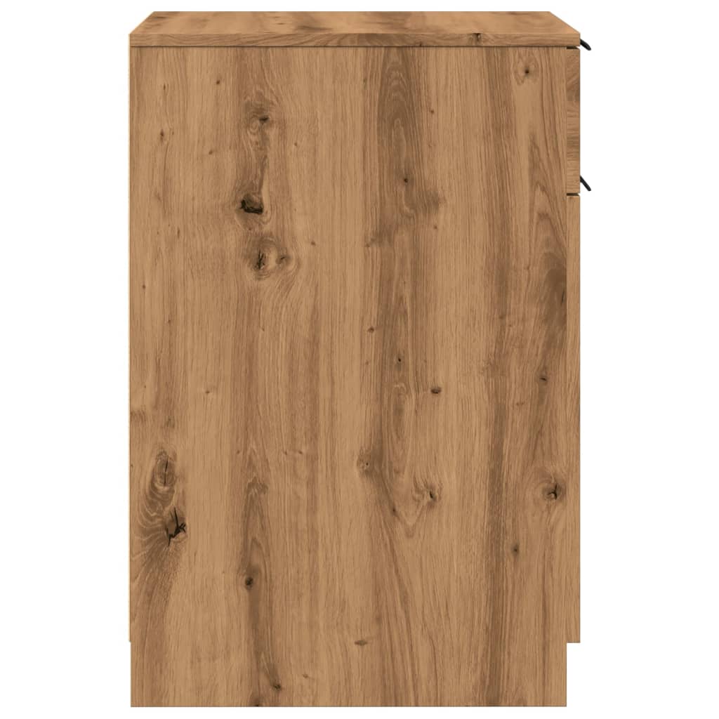 Büroschrank Artisan-Eiche 33x50x75 cm Holzwerkstoff