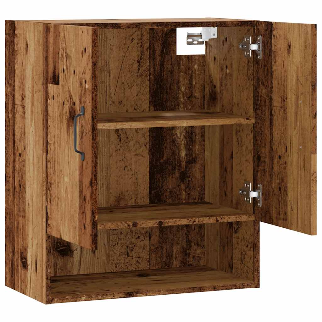 Wall cabinet old wood look 60x31x70 cm wood material