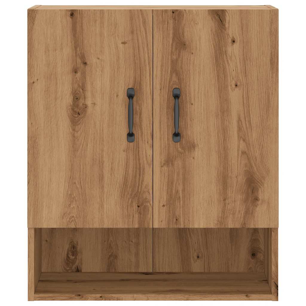 Wall Cabinet Artisan Oak 60x31x70 cm Wood Material