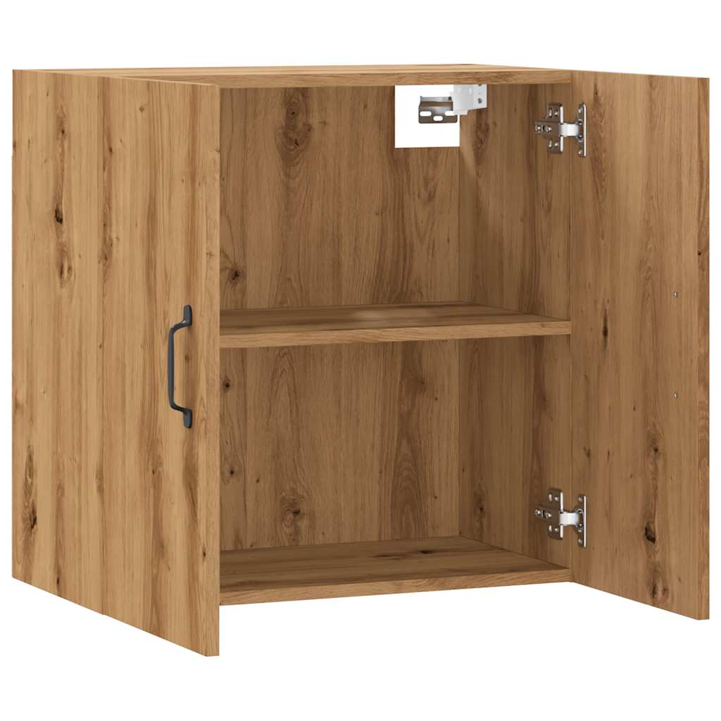 Wall Cabinet Artisan Oak 60x31x60 cm Wood Material