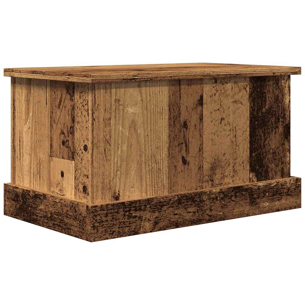 Chest old wood look 30x50x28 cm wood material