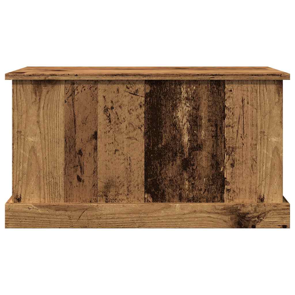 Aufbewahrungstruhe Altholz-Optik 70x40x38 cm Holzwerkstoff