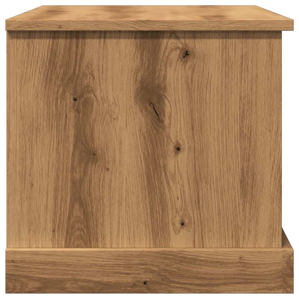 Storage Chest Artisan Oak 70x40x38 cm Wood Material