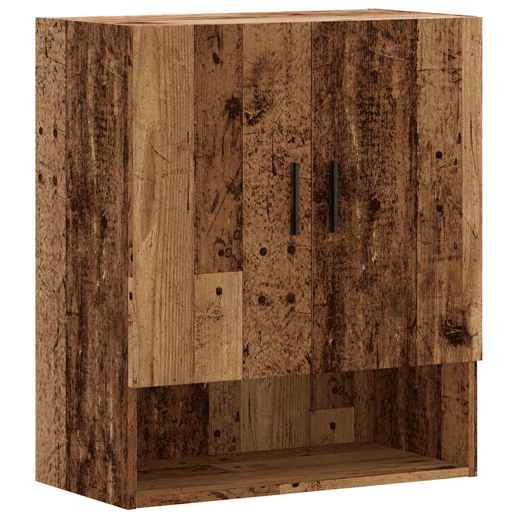 Wall cabinet old wood look 60x31x70 cm wood material