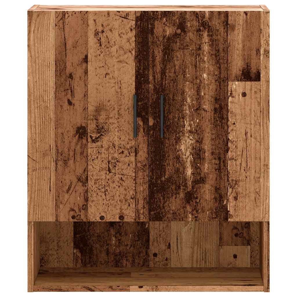 Wall cabinet old wood look 60x31x70 cm wood material