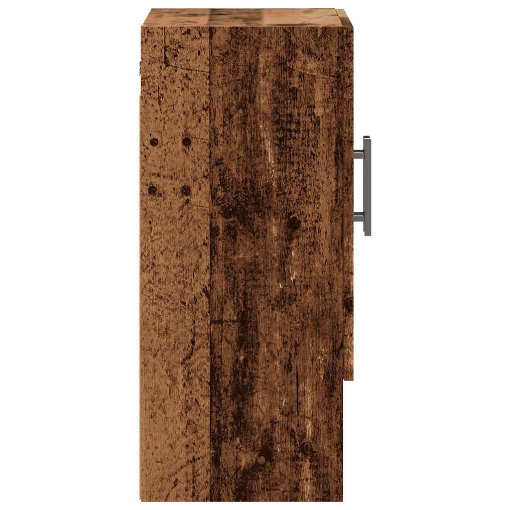 Wall cabinet old wood look 60x31x70 cm wood material