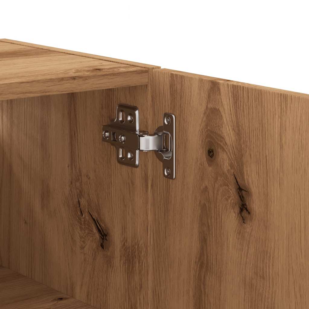 Wandschrank Artisan-Eiche 60x31x60 cm Holzwerkstoff