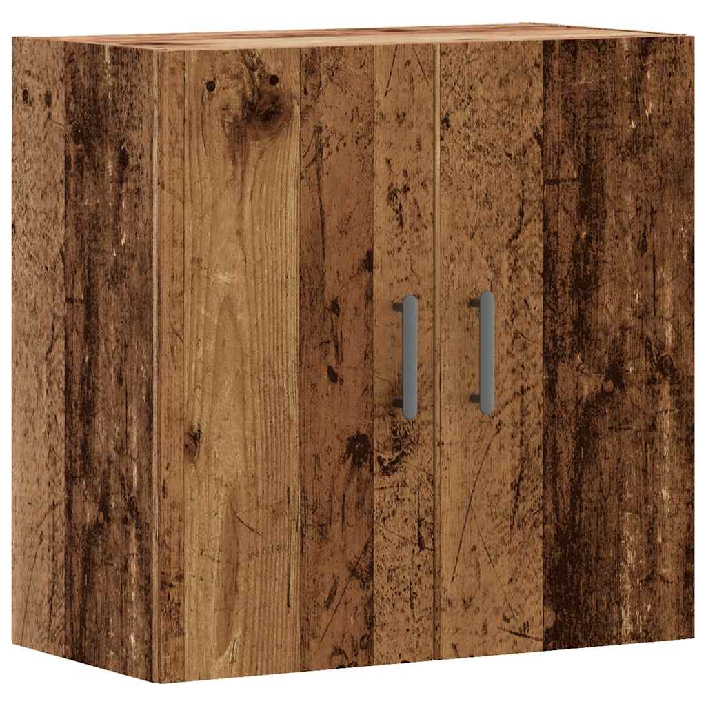 Wall cabinet old wood look 60x31x60 cm wood material