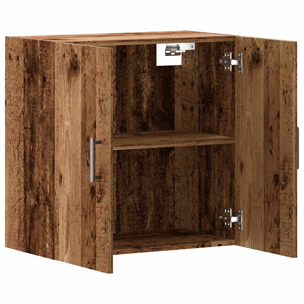 Wall cabinet old wood look 60x31x60 cm wood material