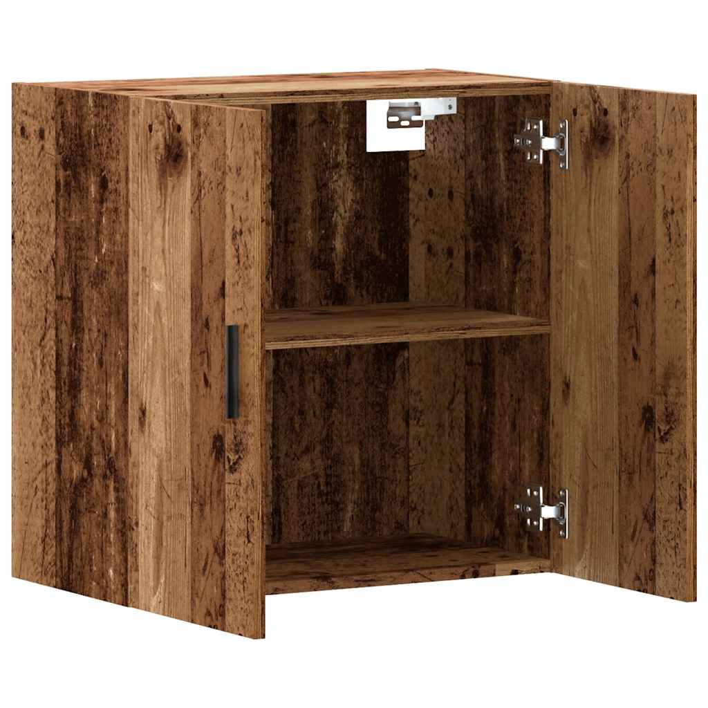 Wall cabinet old wood look 60x31x60 cm wood material