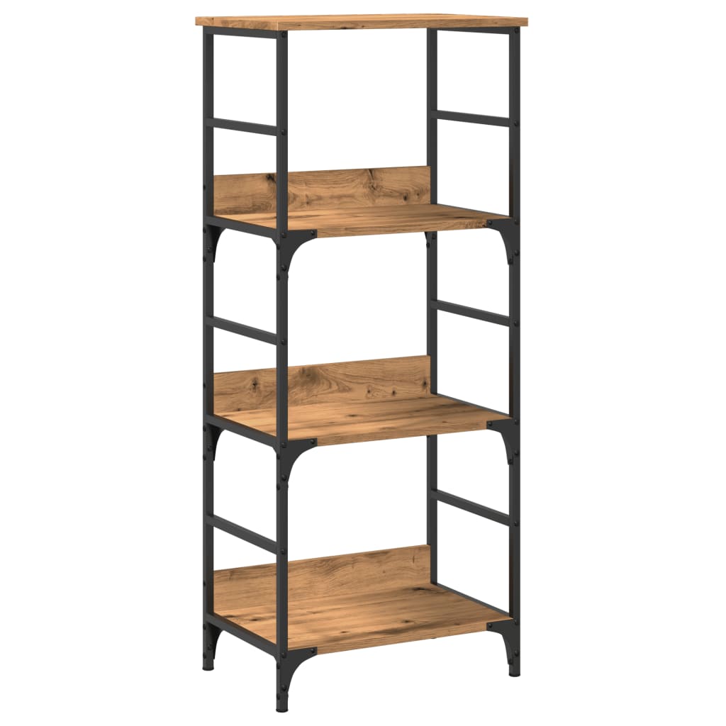 Bookshelf Artisan Oak 50x33x117.5 cm Wood Material