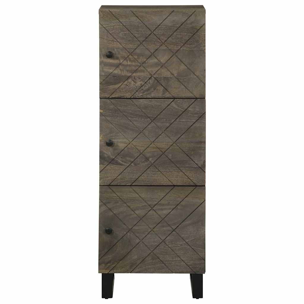 Highboard 40x33x110 cm solid mango wood