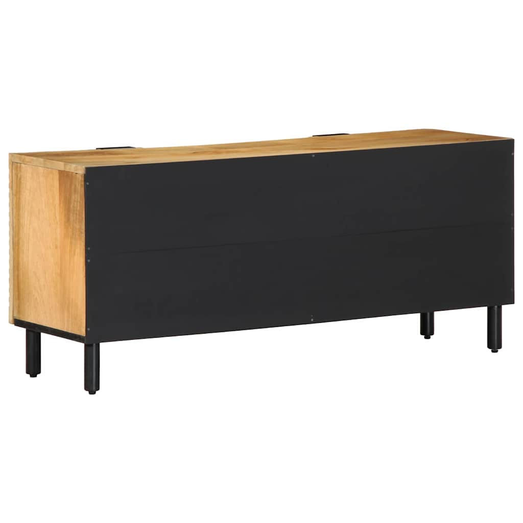 TV Cabinet Brown 105x33x46 cm Solid Mango Wood