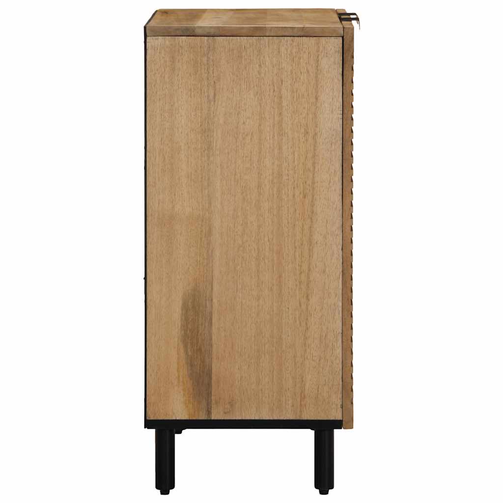 Sideboard Braun 60x33x75 cm Massivholz Mango