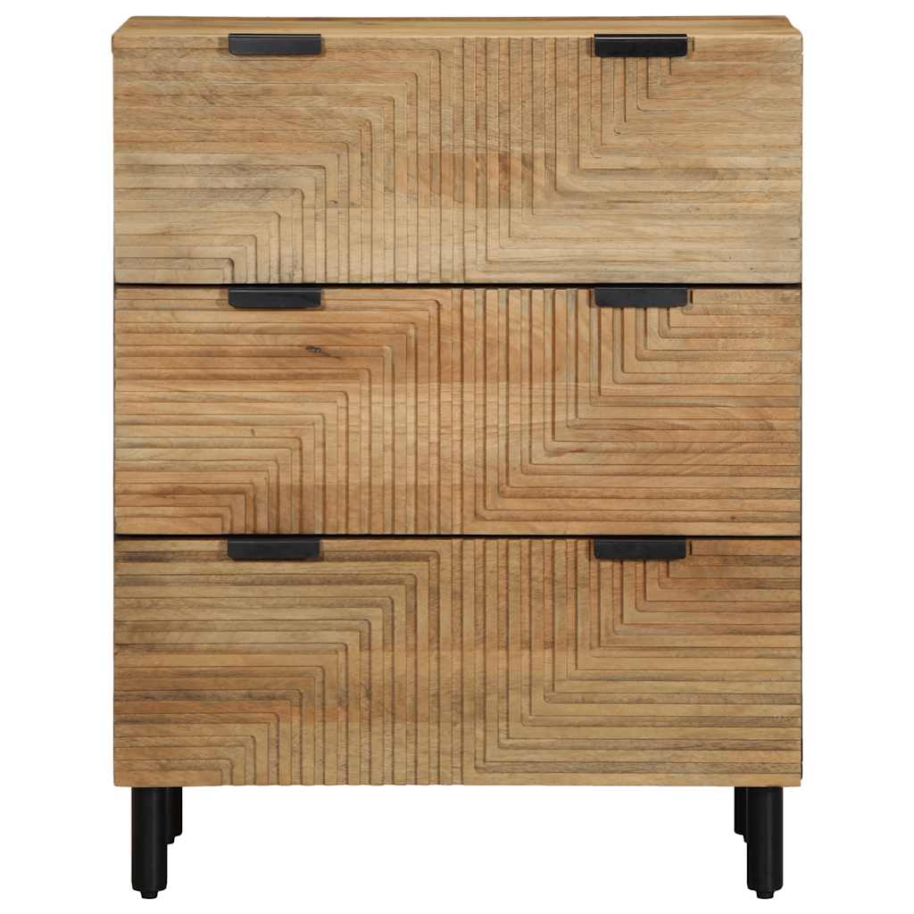 Sideboard Brown 60x33x75 cm Solid Mango Wood