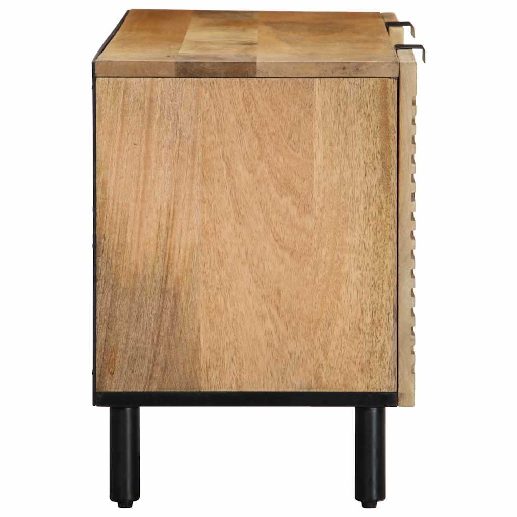 TV-Schrank Braun 105x33x46 cm Massivholz Mango