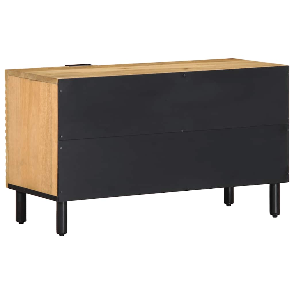 TV Cabinet Brown 80x31.5x46 cm Solid Mango Wood