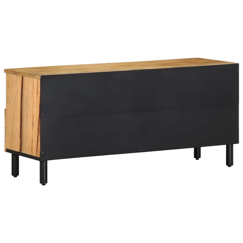 TV Cabinet Brown 100x33x46 cm Solid Mango Wood