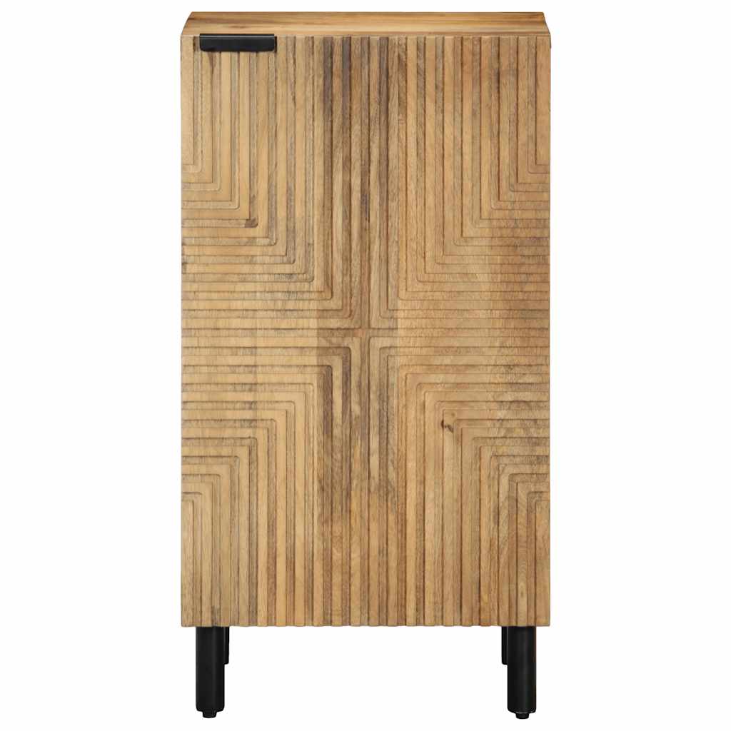 Sideboard Braun 40x33x75 cm Massivholz Mango