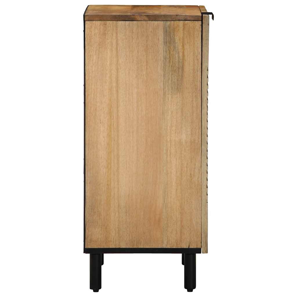 Sideboard Braun 40x33x75 cm Massivholz Mango