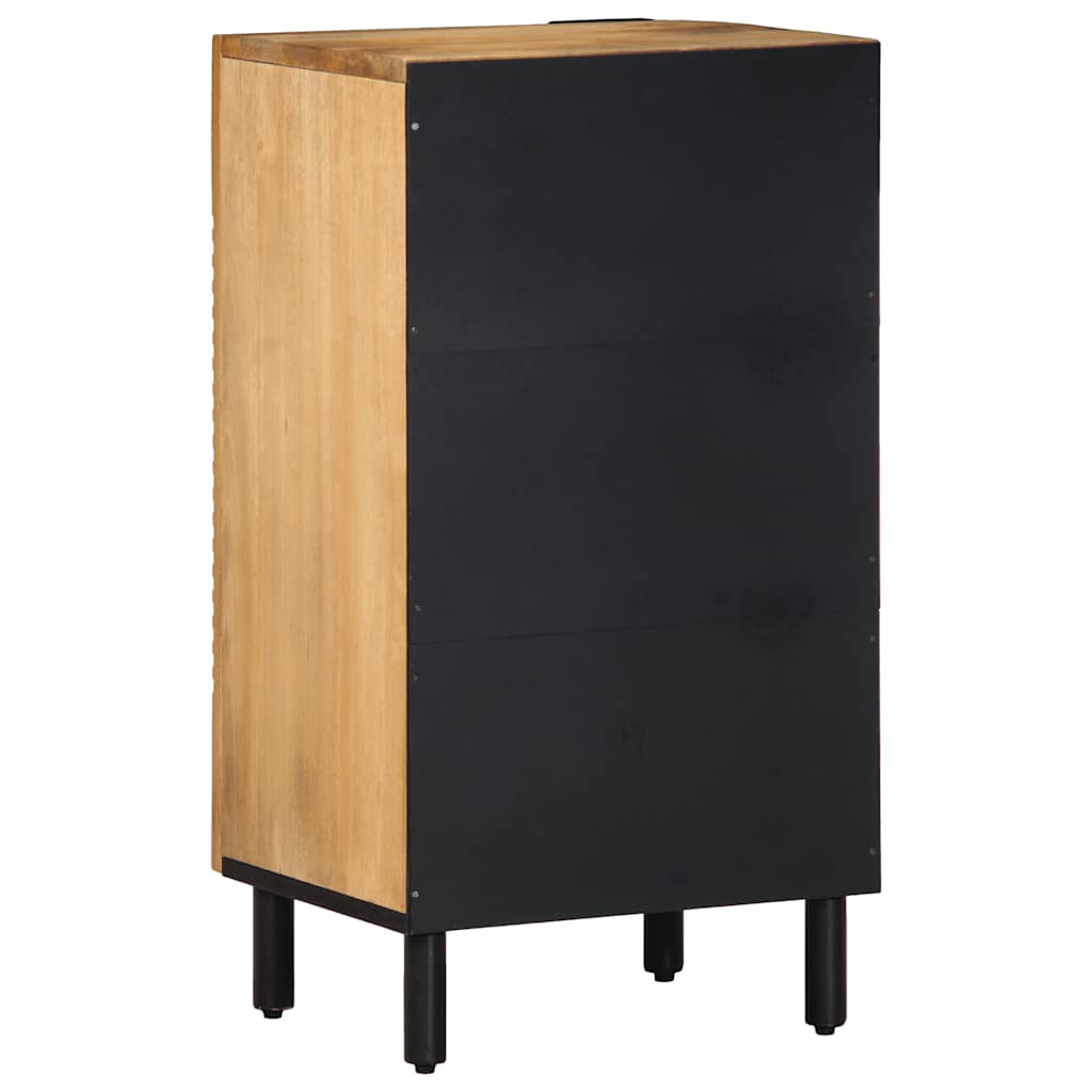 Sideboard Braun 40x33x75 cm Massivholz Mango