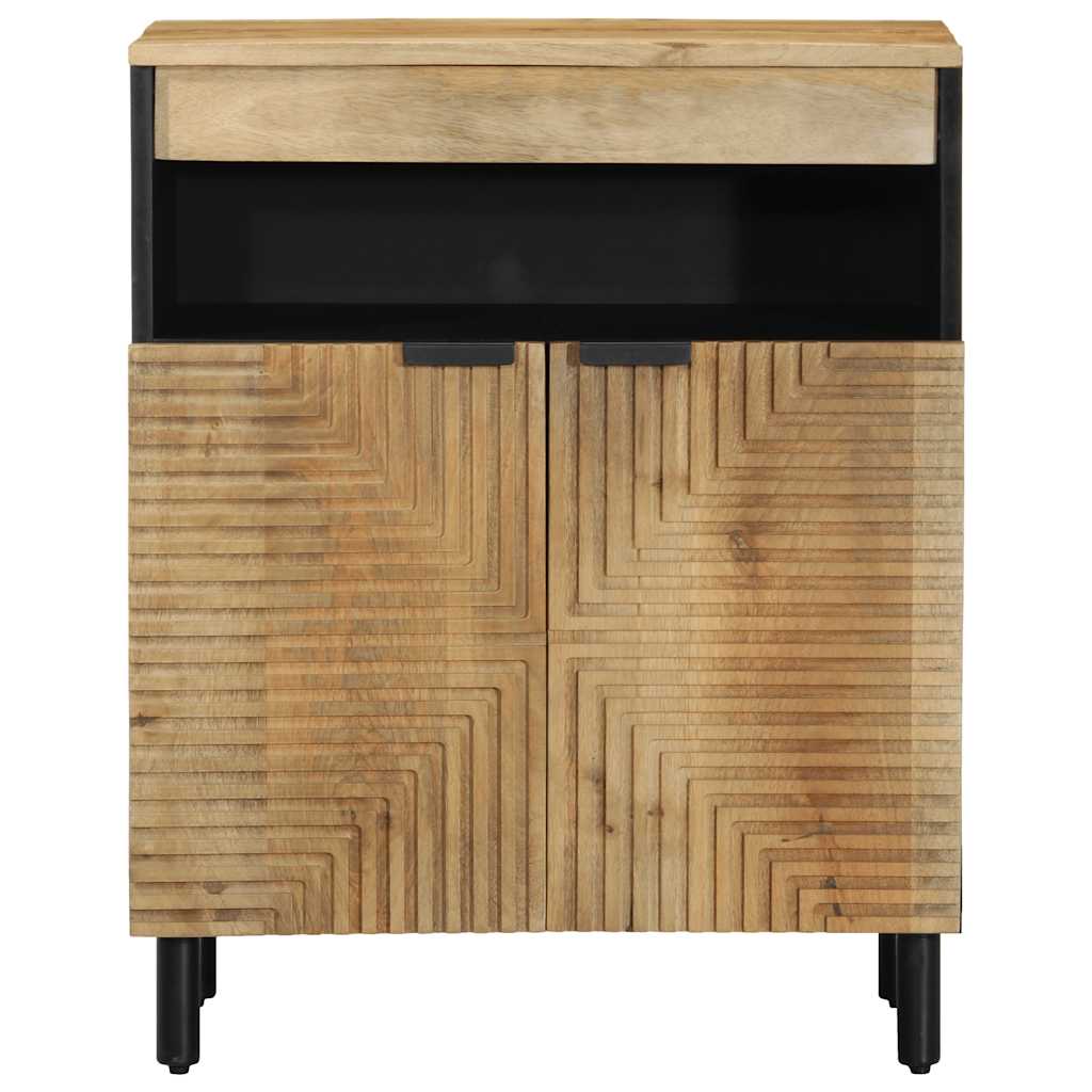 Sideboard Brown 60x33x75 cm Solid Mango Wood